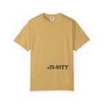 +TI-VITY Unisex Garment-Dyed T-shirt - Casual and Comfortable Tee for Everyday Wear