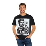 Live On My Teams - T-shirt | Vintage Graphic Tee for Team Supporters & Events