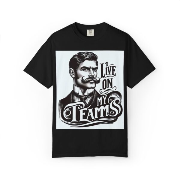 Live On My Teams - T-shirt | Vintage Graphic Tee for Team Supporters & Events
