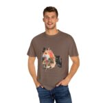 Unisex Garment-Dyed T-Shirt - Protect Your Peace Fox Design