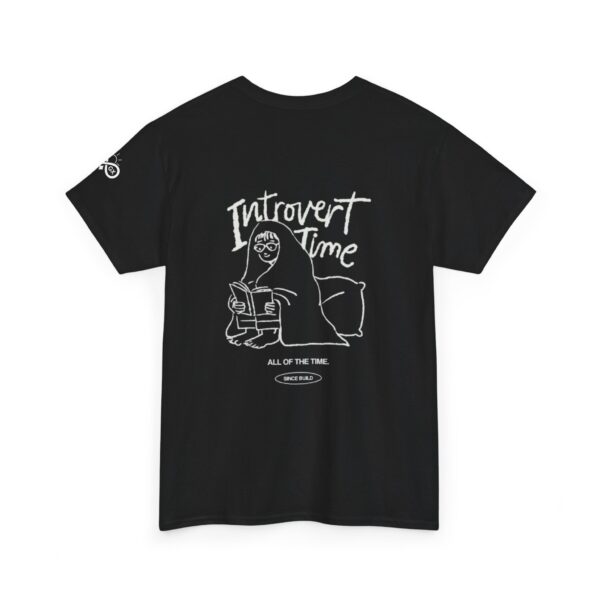 Introvert Time Unisex Cotton Tee - Perfect for Cozy Days