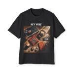 My Vibe Oversized Tee - Chill Streetwear, Perfect for Casual Days, Music Lovers, Birthday Gifts, Unisex Graphic T-Shirt
