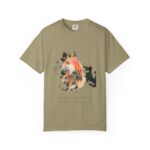 Unisex Garment-Dyed T-Shirt - Protect Your Peace Fox Design