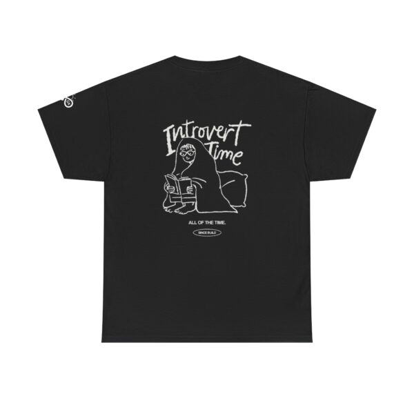 Introvert Time Unisex Cotton Tee - Perfect for Cozy Days