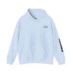 Unisex Heavy Blend Hoodie with Infinity Symbol - Cozy, Versatile Sweatshirt for Everyday Wear