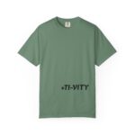 +TI-VITY Unisex Garment-Dyed T-shirt - Casual and Comfortable Tee for Everyday Wear
